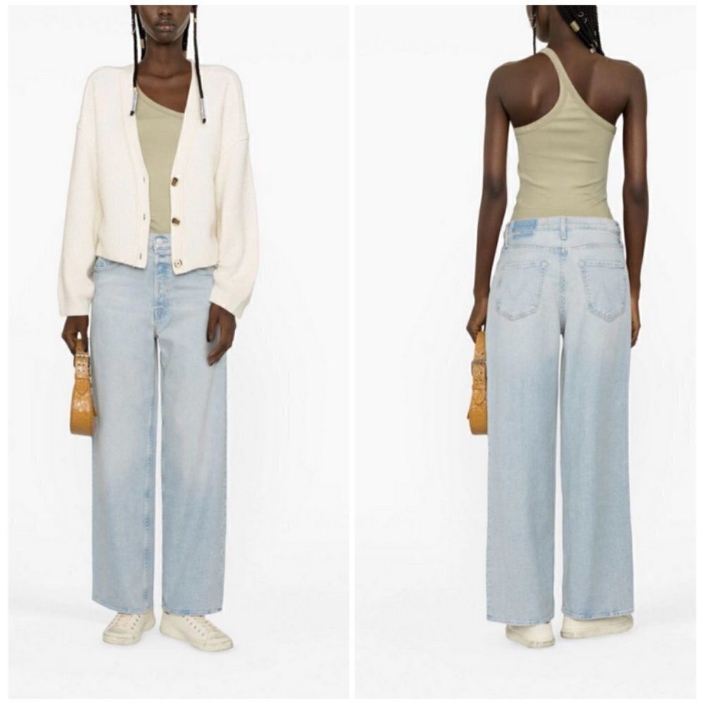 💕MOTHER SUPERIOR💕 High Waisted Spinner Skimp Jeans ~ Pre-Party 28 NWT - Picture 11 of 17